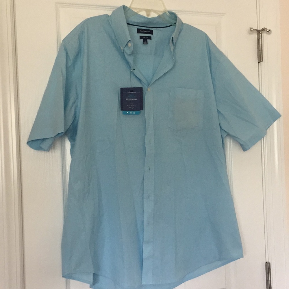Men’s short sleeve button down